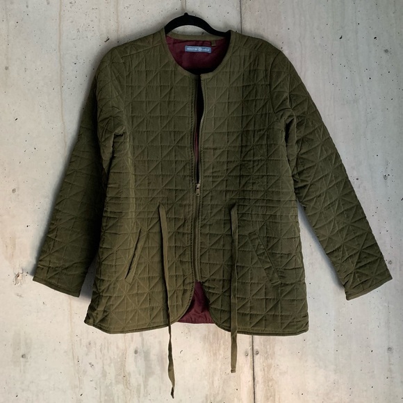 Jackets & Coats Olive Green Quilted Jacket Coat Poshmark